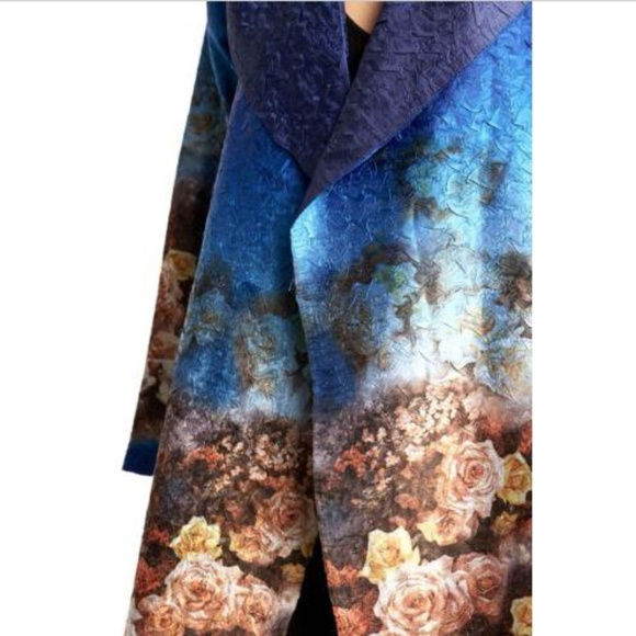 Jerry T Fashion Sateen Reversible Jacket NEW XL - Picture 5 of 5